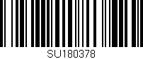 Código de barras (EAN, GTIN, SKU, ISBN): 'SU180378'