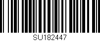 Código de barras (EAN, GTIN, SKU, ISBN): 'SU182447'