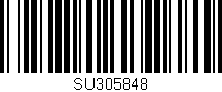 Código de barras (EAN, GTIN, SKU, ISBN): 'SU305848'