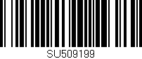 Código de barras (EAN, GTIN, SKU, ISBN): 'SU509199'