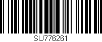 Código de barras (EAN, GTIN, SKU, ISBN): 'SU776261'