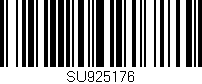 Código de barras (EAN, GTIN, SKU, ISBN): 'SU925176'