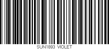 Código de barras (EAN, GTIN, SKU, ISBN): 'SUN1893/VIOLET'