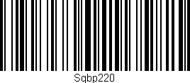 Código de barras (EAN, GTIN, SKU, ISBN): 'Sgbp220'