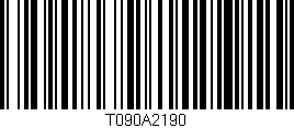 Código de barras (EAN, GTIN, SKU, ISBN): 'T090A2190'
