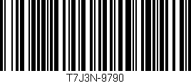 Código de barras (EAN, GTIN, SKU, ISBN): 'T7J3N-9790'