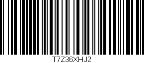 Código de barras (EAN, GTIN, SKU, ISBN): 'T7Z36XHJ2'