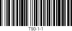 Código de barras (EAN, GTIN, SKU, ISBN): 'T90-1-1'