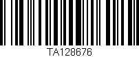 Código de barras (EAN, GTIN, SKU, ISBN): 'TA128676'