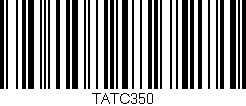 Código de barras (EAN, GTIN, SKU, ISBN): 'TATC350'