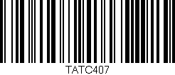 Código de barras (EAN, GTIN, SKU, ISBN): 'TATC407'