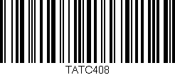Código de barras (EAN, GTIN, SKU, ISBN): 'TATC408'