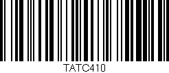 Código de barras (EAN, GTIN, SKU, ISBN): 'TATC410'