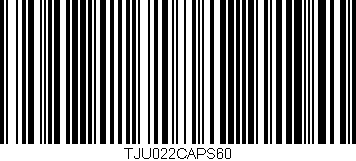 Código de barras (EAN, GTIN, SKU, ISBN): 'TJU022CAPS60'