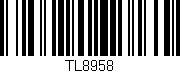 Código de barras (EAN, GTIN, SKU, ISBN): 'TL8958'