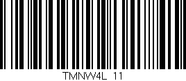 Código de barras (EAN, GTIN, SKU, ISBN): 'TMNW4L_11'