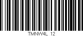 Código de barras (EAN, GTIN, SKU, ISBN): 'TMNW4L_12'