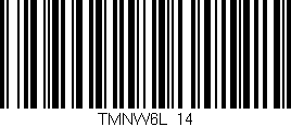 Código de barras (EAN, GTIN, SKU, ISBN): 'TMNW6L_14'