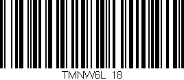 Código de barras (EAN, GTIN, SKU, ISBN): 'TMNW6L_18'