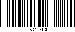 Código de barras (EAN, GTIN, SKU, ISBN): 'TNG26168'