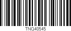 Código de barras (EAN, GTIN, SKU, ISBN): 'TNG40545'