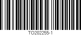 Código de barras (EAN, GTIN, SKU, ISBN): 'TO202255-1'