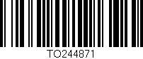 Código de barras (EAN, GTIN, SKU, ISBN): 'TO244871'