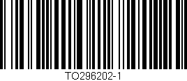 Código de barras (EAN, GTIN, SKU, ISBN): 'TO296202-1'