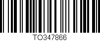 Código de barras (EAN, GTIN, SKU, ISBN): 'TO347866'
