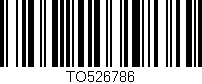 Código de barras (EAN, GTIN, SKU, ISBN): 'TO526786'