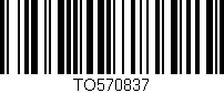Código de barras (EAN, GTIN, SKU, ISBN): 'TO570837'