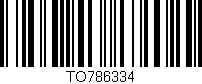Código de barras (EAN, GTIN, SKU, ISBN): 'TO786334'