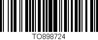 Código de barras (EAN, GTIN, SKU, ISBN): 'TO898724'