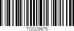 Código de barras (EAN, GTIN, SKU, ISBN): 'TOG29875'