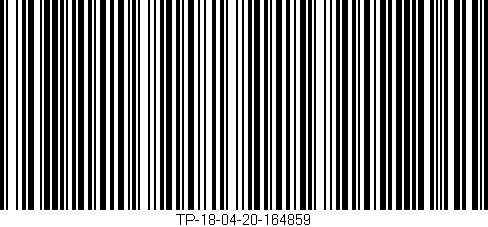 Código de barras (EAN, GTIN, SKU, ISBN): 'TP-18-04-20-164859'