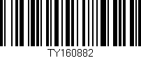 Código de barras (EAN, GTIN, SKU, ISBN): 'TY160882'