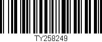 Código de barras (EAN, GTIN, SKU, ISBN): 'TY258249'