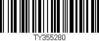 Código de barras (EAN, GTIN, SKU, ISBN): 'TY355280'