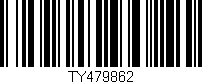 Código de barras (EAN, GTIN, SKU, ISBN): 'TY479862'