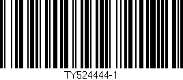 Código de barras (EAN, GTIN, SKU, ISBN): 'TY524444-1'