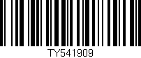 Código de barras (EAN, GTIN, SKU, ISBN): 'TY541909'