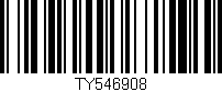 Código de barras (EAN, GTIN, SKU, ISBN): 'TY546908'
