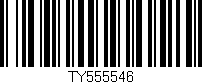 Código de barras (EAN, GTIN, SKU, ISBN): 'TY555546'