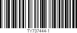 Código de barras (EAN, GTIN, SKU, ISBN): 'TY737444-1'