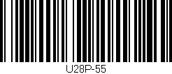 Código de barras (EAN, GTIN, SKU, ISBN): 'U28P-55'