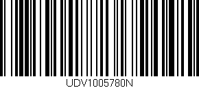 Código de barras (EAN, GTIN, SKU, ISBN): 'UDV1005780N'