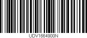 Código de barras (EAN, GTIN, SKU, ISBN): 'UDV1664900N'