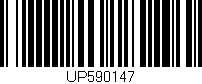 Código de barras (EAN, GTIN, SKU, ISBN): 'UP590147'