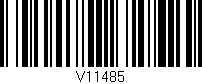 Código de barras (EAN, GTIN, SKU, ISBN): 'V11485'
