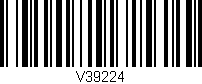 Código de barras (EAN, GTIN, SKU, ISBN): 'V39224'